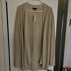 Ann Taylor Light Tan Cardigan